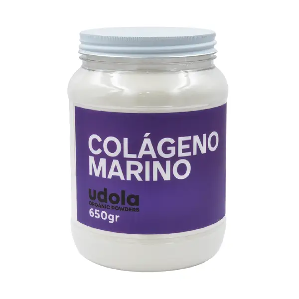 Botes de Colágeno Marino  Udola 650g, Proteinas, SECO 0.60Kg de peso