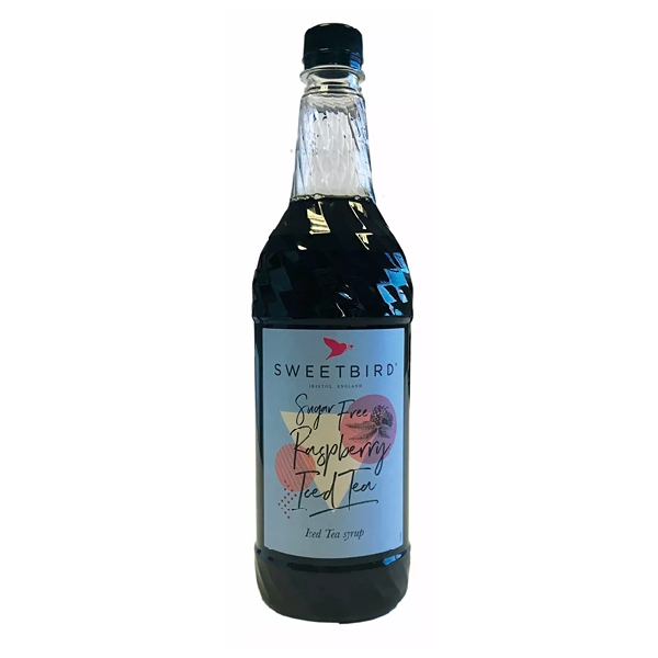 Botellas de ICED TEA SWEETBIRD FRAMBUESA - SIN AZUCAR 1L, Iced teas, SECO 1.00Kg de peso