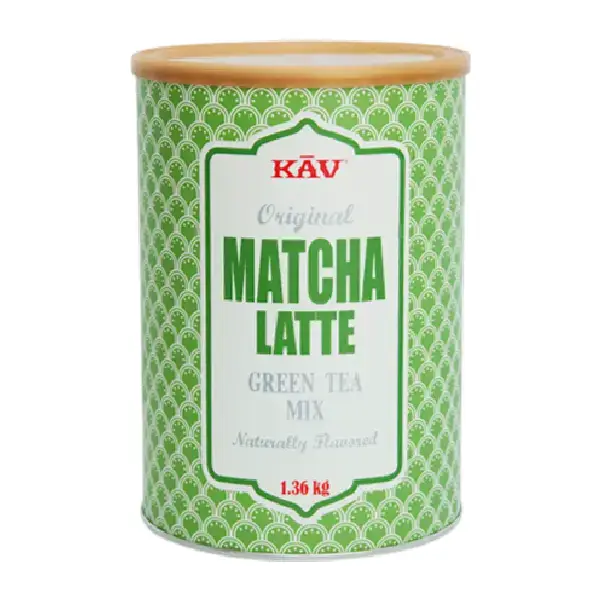 None de KAV MATCHA LATA 1,36KG, Matcha frappé, SECO 1.40Kg de peso