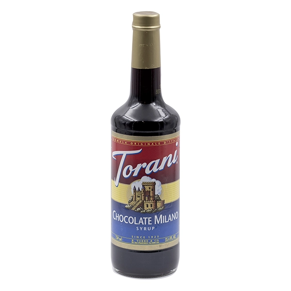 Botellas de SIROPE TORANI CHOCOLATE 750ml, Siropes, SECO 1.00Kg de peso