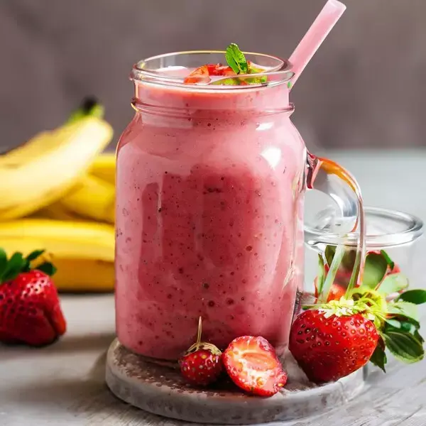 STRAWBERRY BANANA SMOOTHIE x20, Smoothie IQF, CONGELADO 3.00Kg de peso